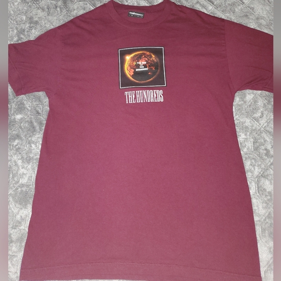 The Hundreds The End Of The Beginning Large Maroon - Picture 1 of 4